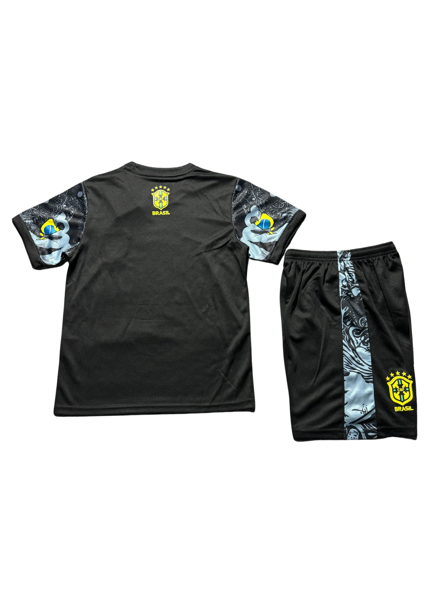 *NEW* 2025/26 Brazil Black/Blue Jesus Limited Edition Kids Kit