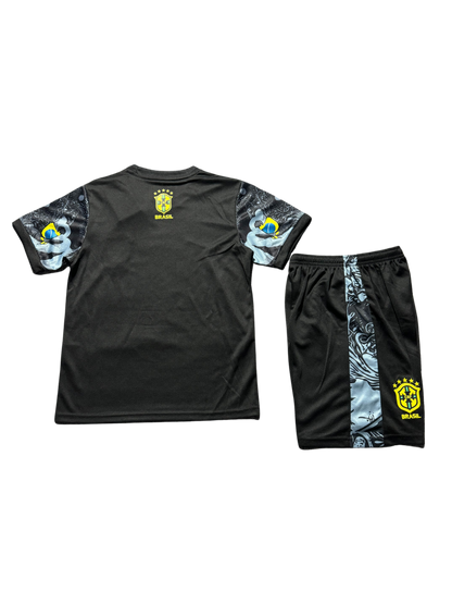 *NEW* 2025/26 Brazil Black/Blue Jesus Limited Edition Kids Kit