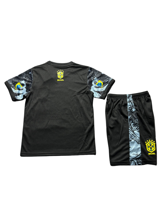 *NEW* 2025/26 Brazil Black/Blue Jesus Limited Edition Kids Kit