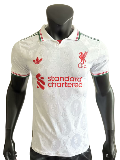 *NEW* Liverpool 2025 White Limited Edition Player Version Jersey