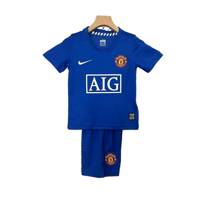 Manchester United 2008-09 Third Kids Kit - Retro