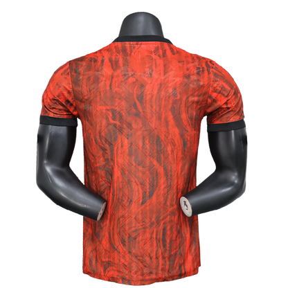 2024/25 Manchester United Red/Black Jersey - Player Version