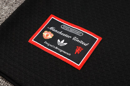 *NEW* 2025/26 Manchester United Black Terrace Icons Kids Kit