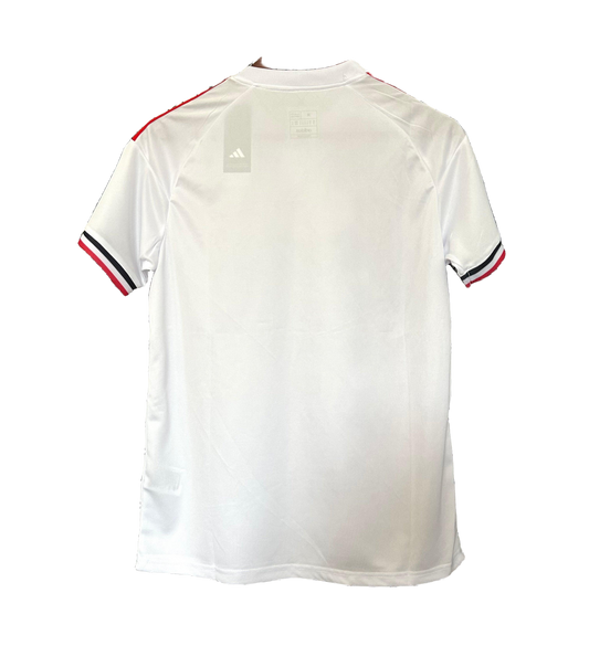 Manchester United White / Red Roses Jersey - Fan Version