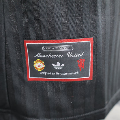 2025 Manchester United Terrace Icons Black Jersey - Player Version