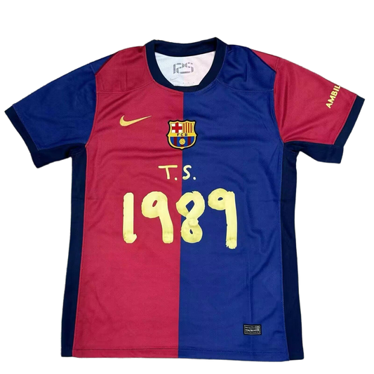 *NEW* Barcelona 2024/25 Taylor Swift 1989 Limited Edition Fan Version Jersey