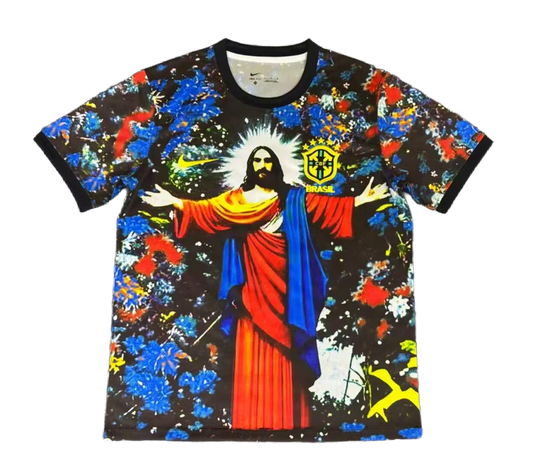 Brazil 2025 Jesus Multi Limited Edition Fan Version Jersey