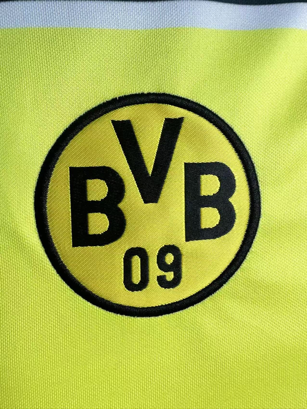 Borussia Dortmund Retro 1997 Home Jersey