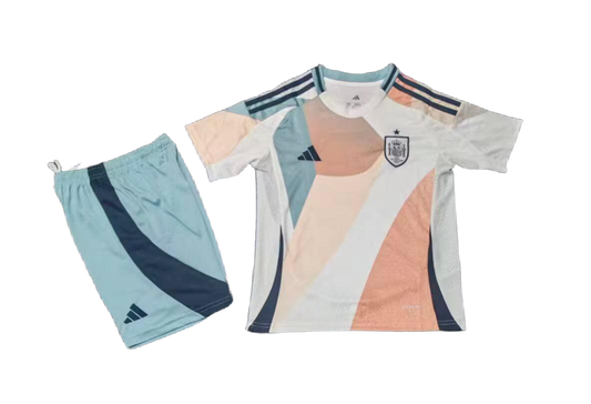 Spain Womens Euro 2025 Home Kids Kit