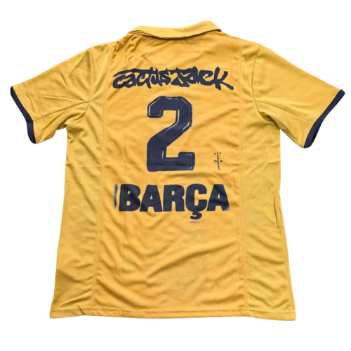 2025/26 Barcelona X Cactus Jack Limited Edition Yellow Jersey [Fan]