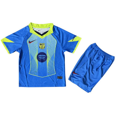 2025/26 Barcelona Limited Edition Blue/Green Kit [Kids]