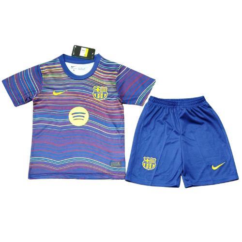 2025/26 Barcelona Prematch Kit [Kids]