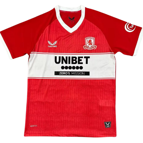 2025/26 Middlesbrough Home Jersey [Fan]