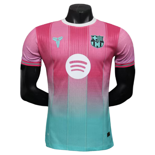 2025/26 Barcelona Limited Edition Pink/Aqua Jersey [Player]