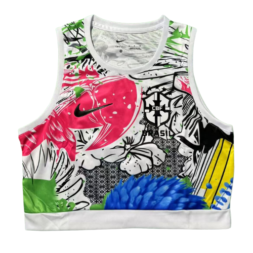 2025/26 Brazil Rose Red Limited Edition Crop Jersey [Womens]