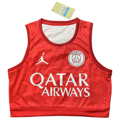 2025/26 PSG Pre-match Red Crop Jersey [Womens]