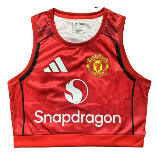 2025/26 Manchester United United Home Crop Jersey [Womens]