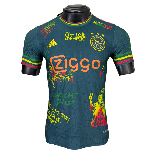 2025/26 Ajax Limited Edition Green Bob Marley Jersey [Player]