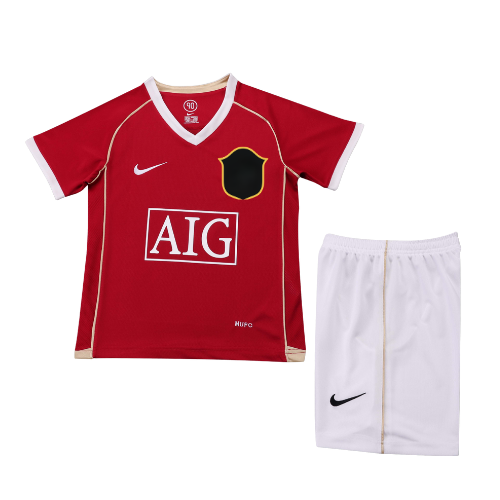 Manchester Red Army 2006-07 Retro Kit [Kids]