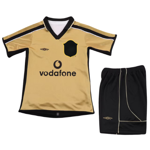 Manchester Red Army 2001-02 Retro Kit [Kids]