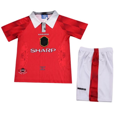 Manchester Red Army 1996-97 Retro Kit [Kids]
