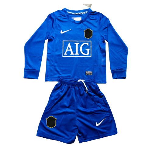 Manchester Red Army 2008-09 LS Retro Kit [Kids]