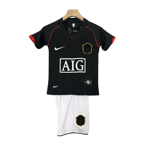 Manchester Red Army 2007-08 Retro Kit [Kids]