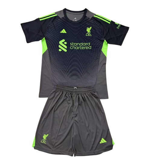 2025/26 Liverpool GK Black Kit [Kids]