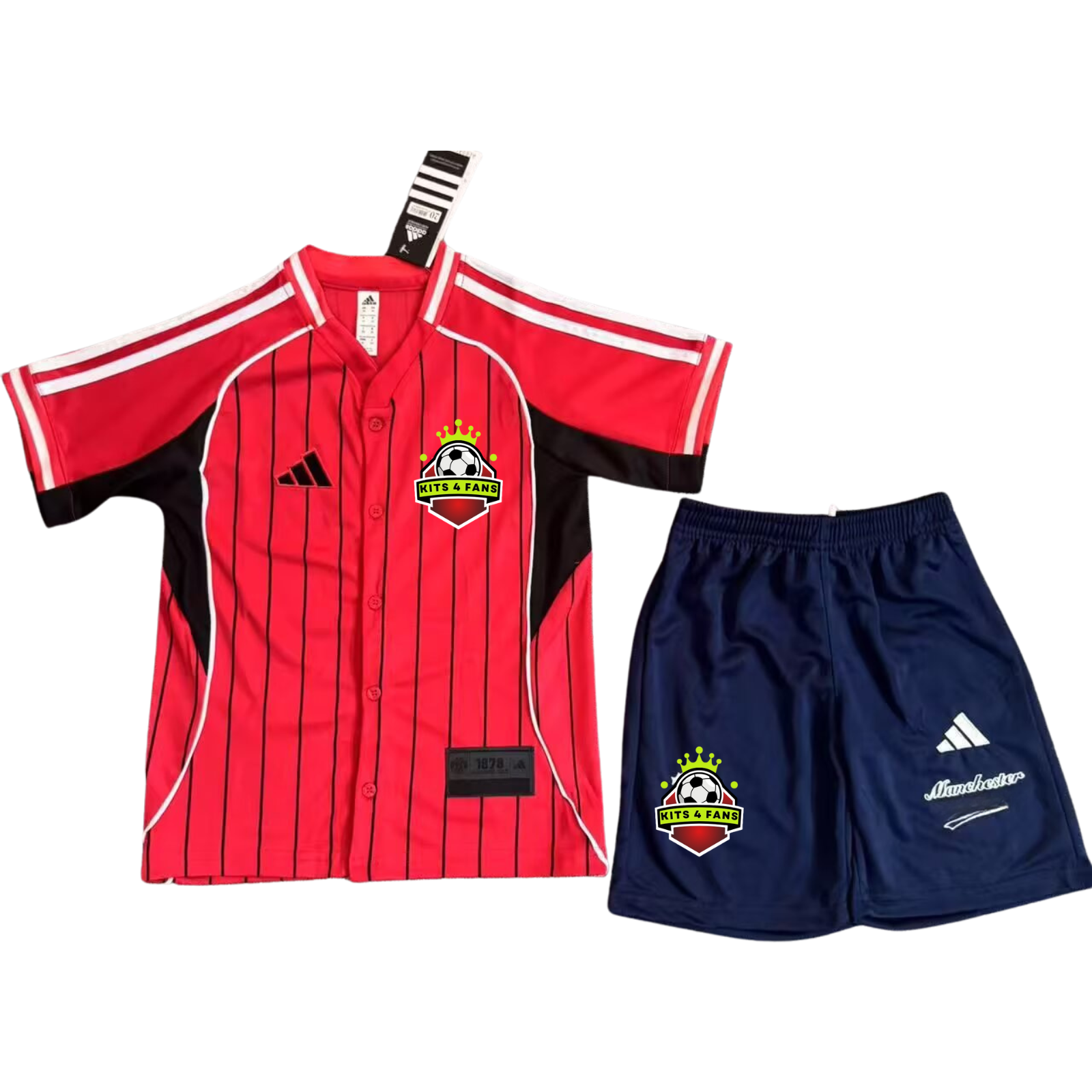 2025/26 Manchester Red Army Limited Edition "US Pack" Kit [Kids]