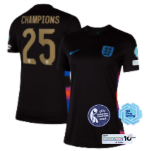 England Lionesses 2025 Champions Away Jersey [Fan] Inc Printing & Badges