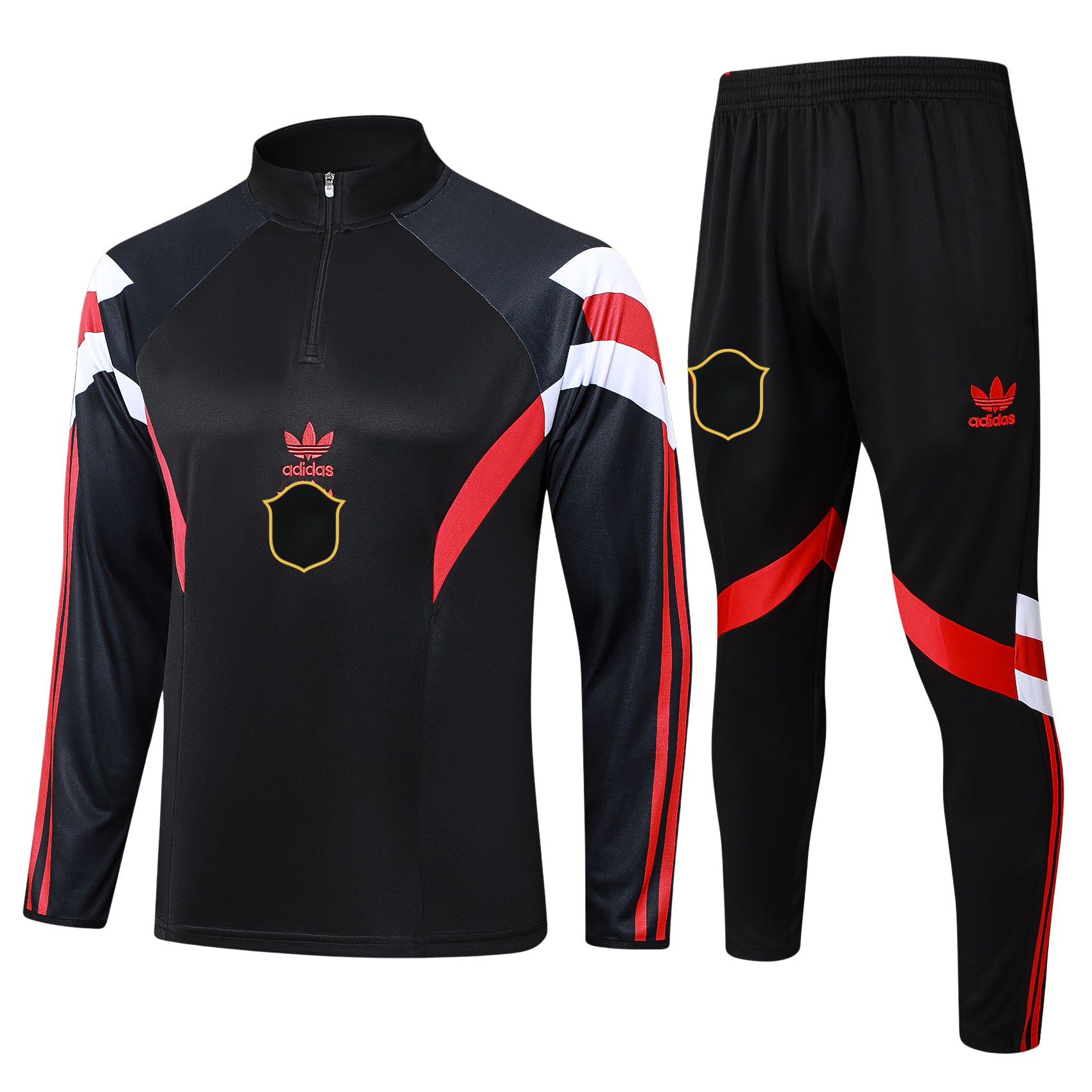 2025/26 Manchester Red Army Tracksuit 'Amorim' 1/2 Zip [Kids]
