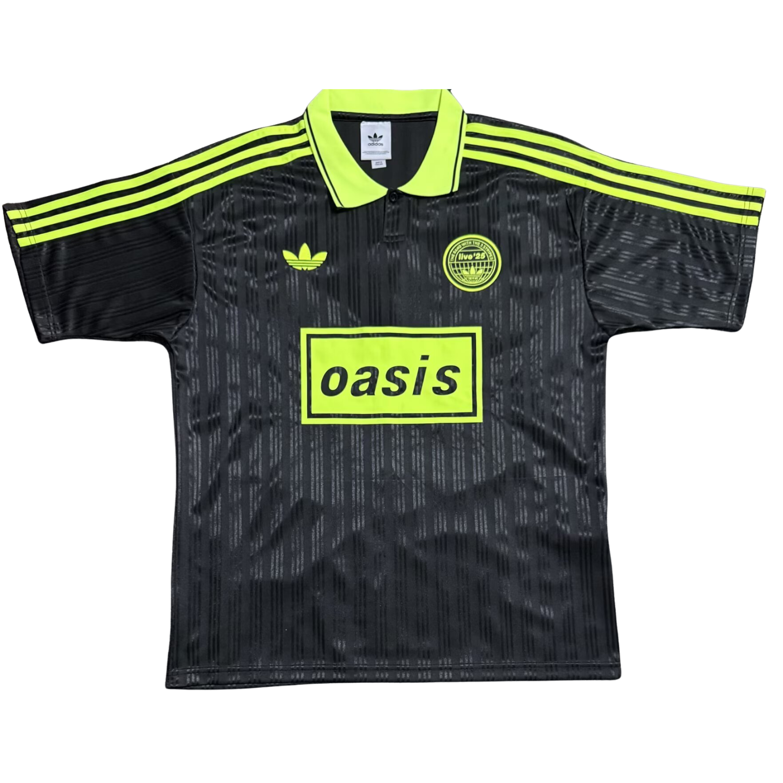 Adidas Original x Oasis Black/Green Jersey [Fan]