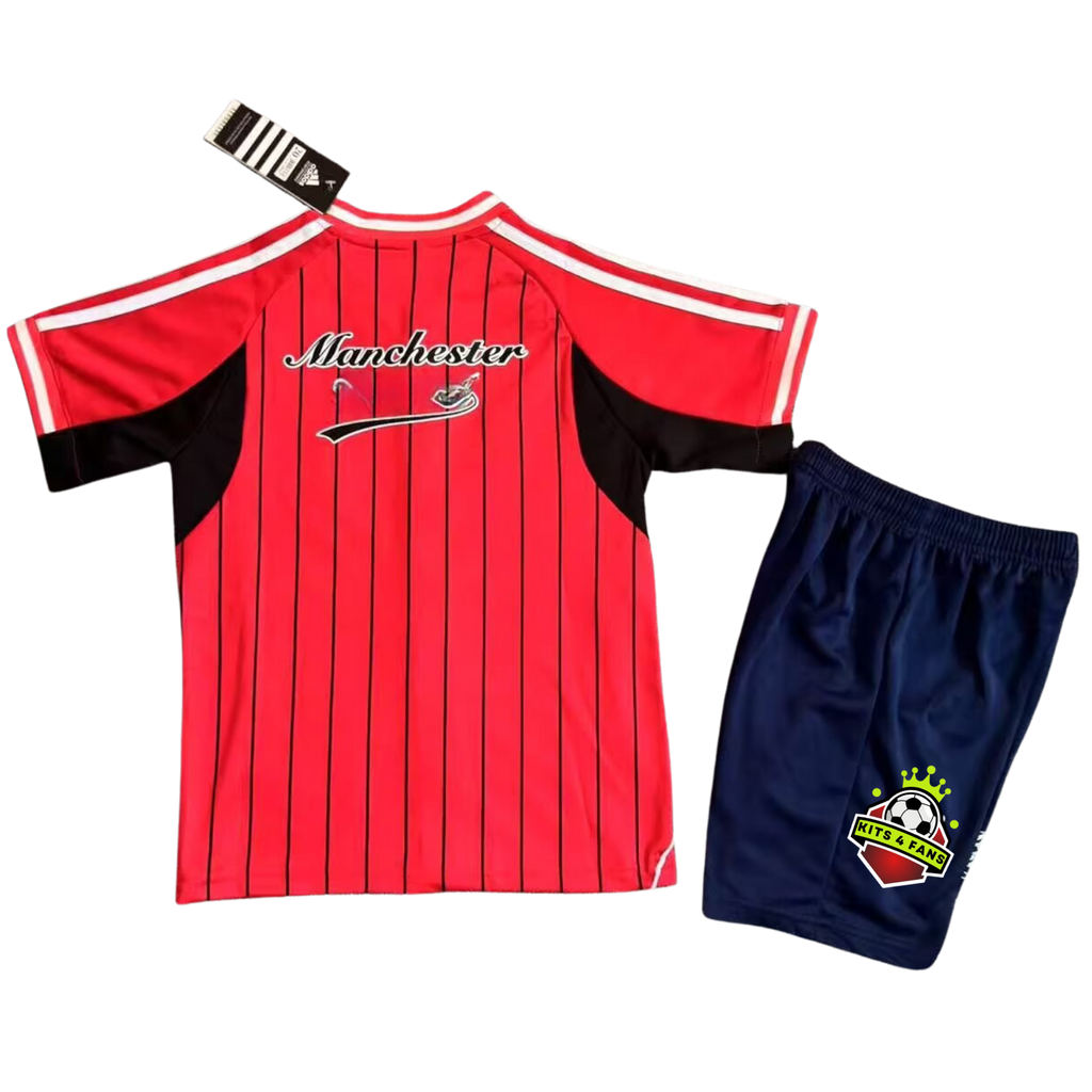 2025/26 Manchester Red Army Limited Edition "US Pack" Kit [Kids]