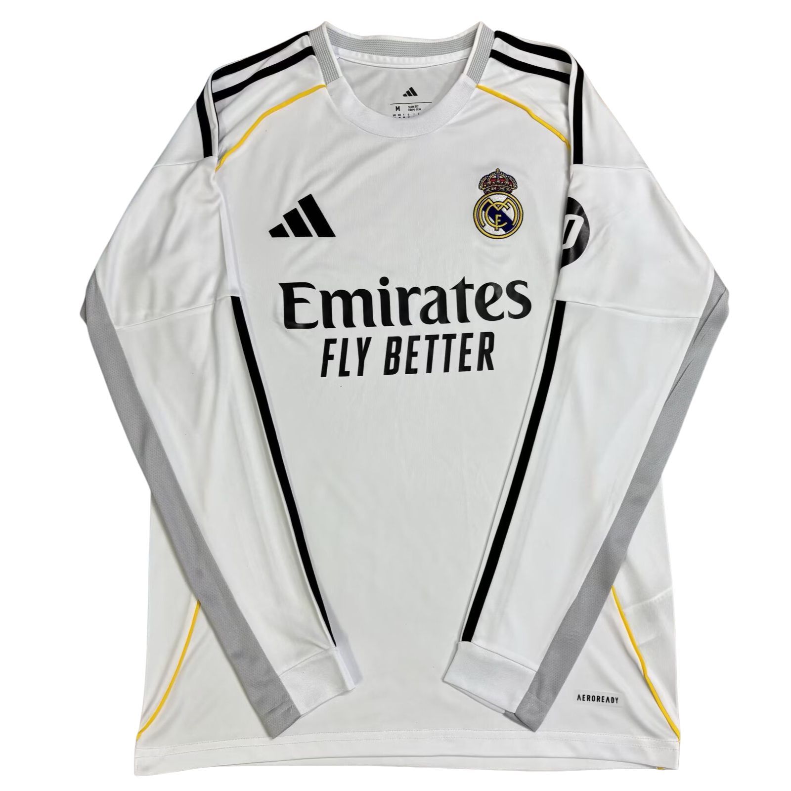 2025/26 Real Madrid Home LS Jersey [Fan]