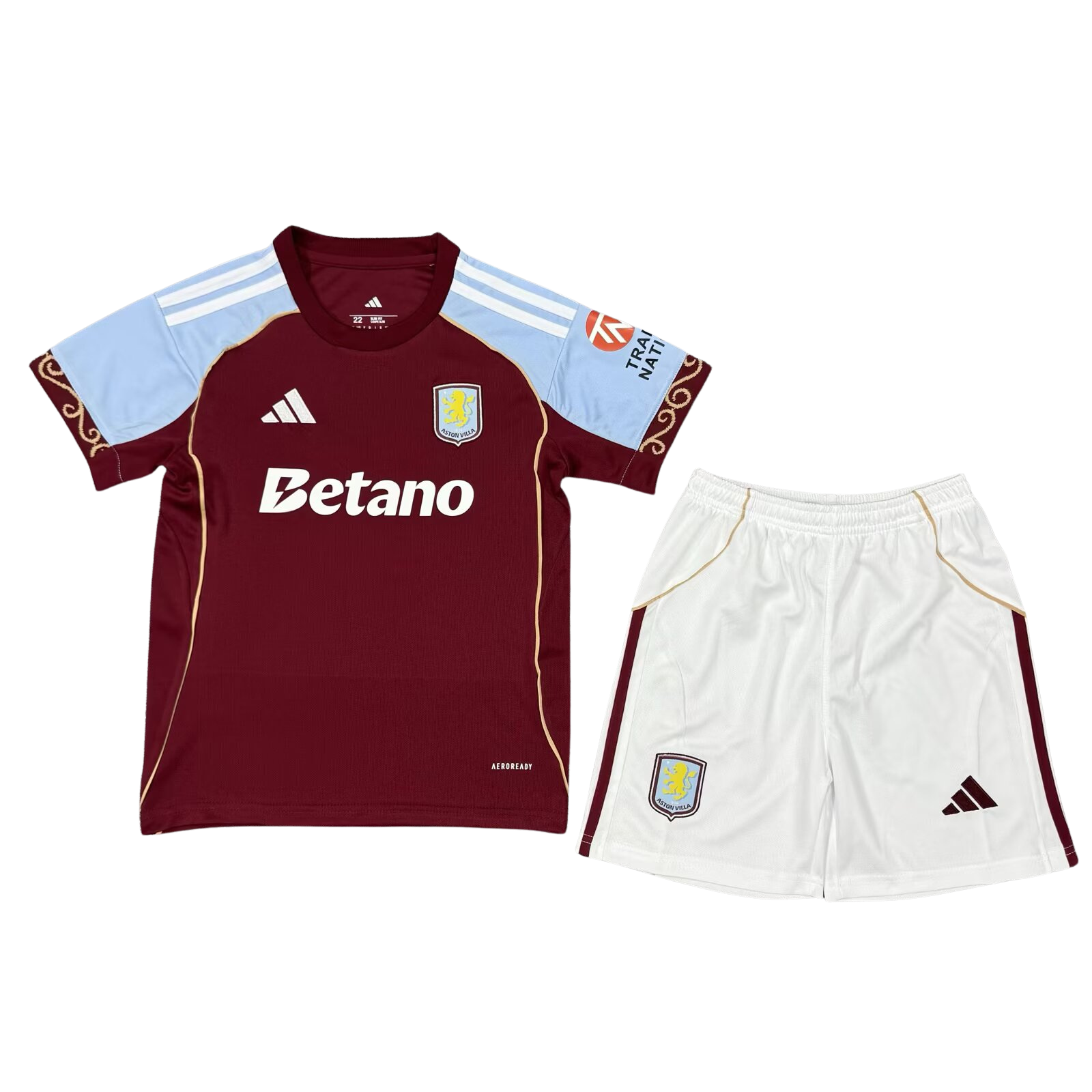 2025/26 Aston Villa Home Kit [Kids]