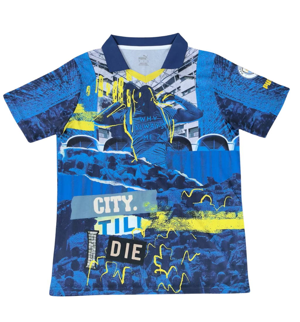 2025/26 Manchester City Limited Edition "City Till I Die" Jersey [Fan]