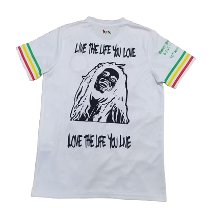 *NEW* 2025 Ajax Bob Marley White Jersey - Fan Version