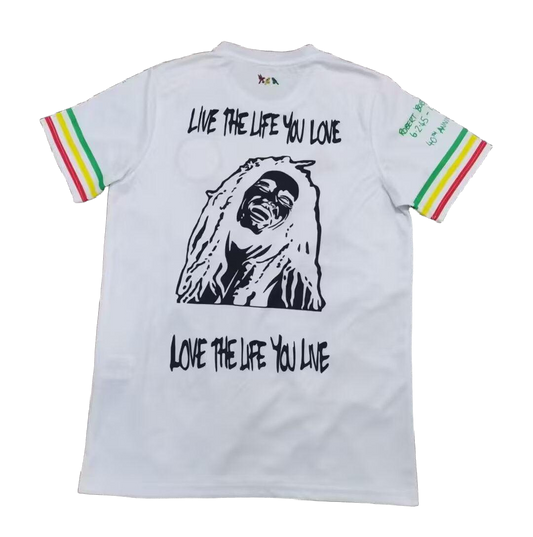 *NEW* 2025 Ajax Bob Marley White Jersey - Fan Version