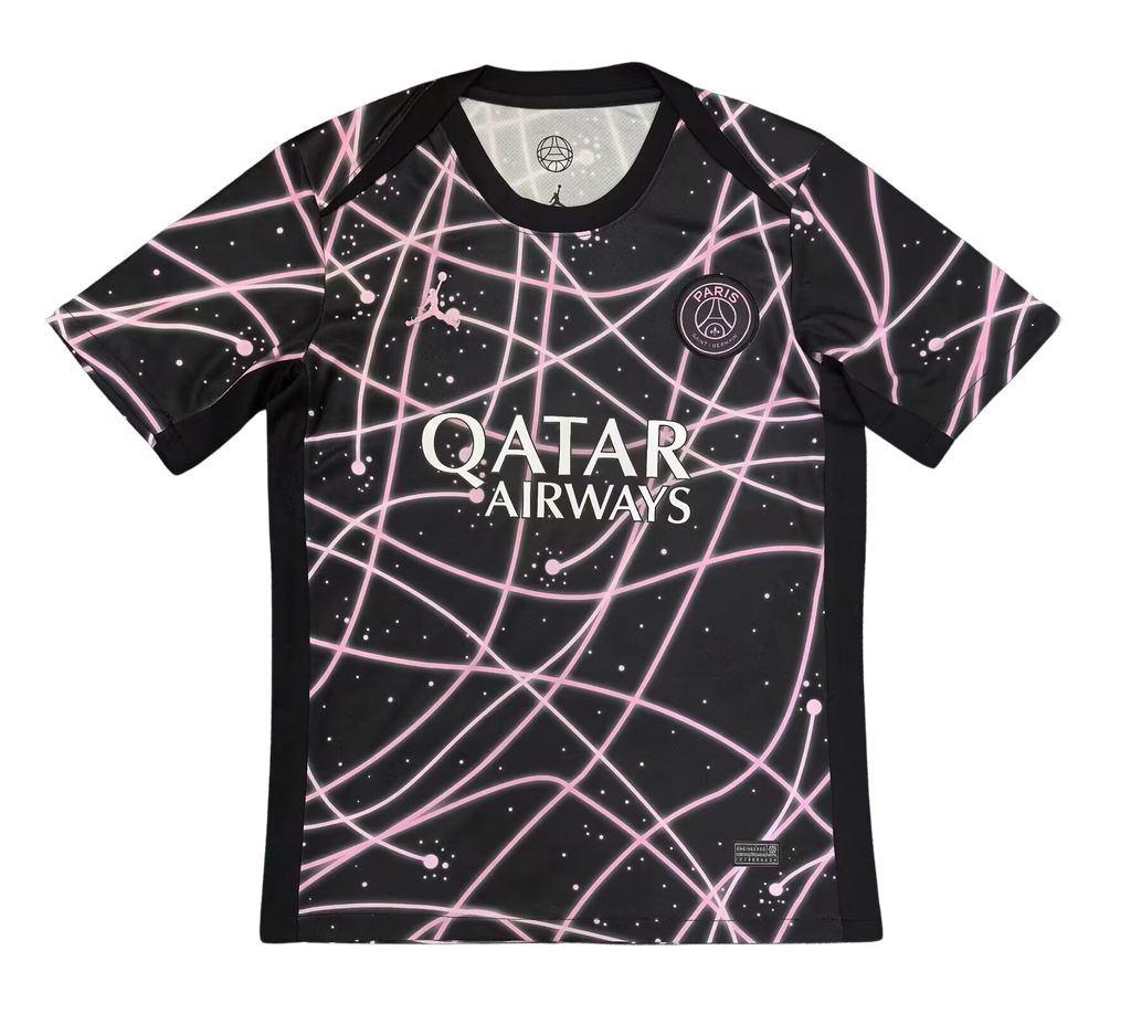 2025/26 PSG Pre-Match Black Jersey [Fan]
