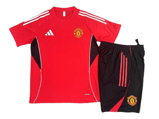 2025/26 Manchester United Red/Black Adults Training Kit