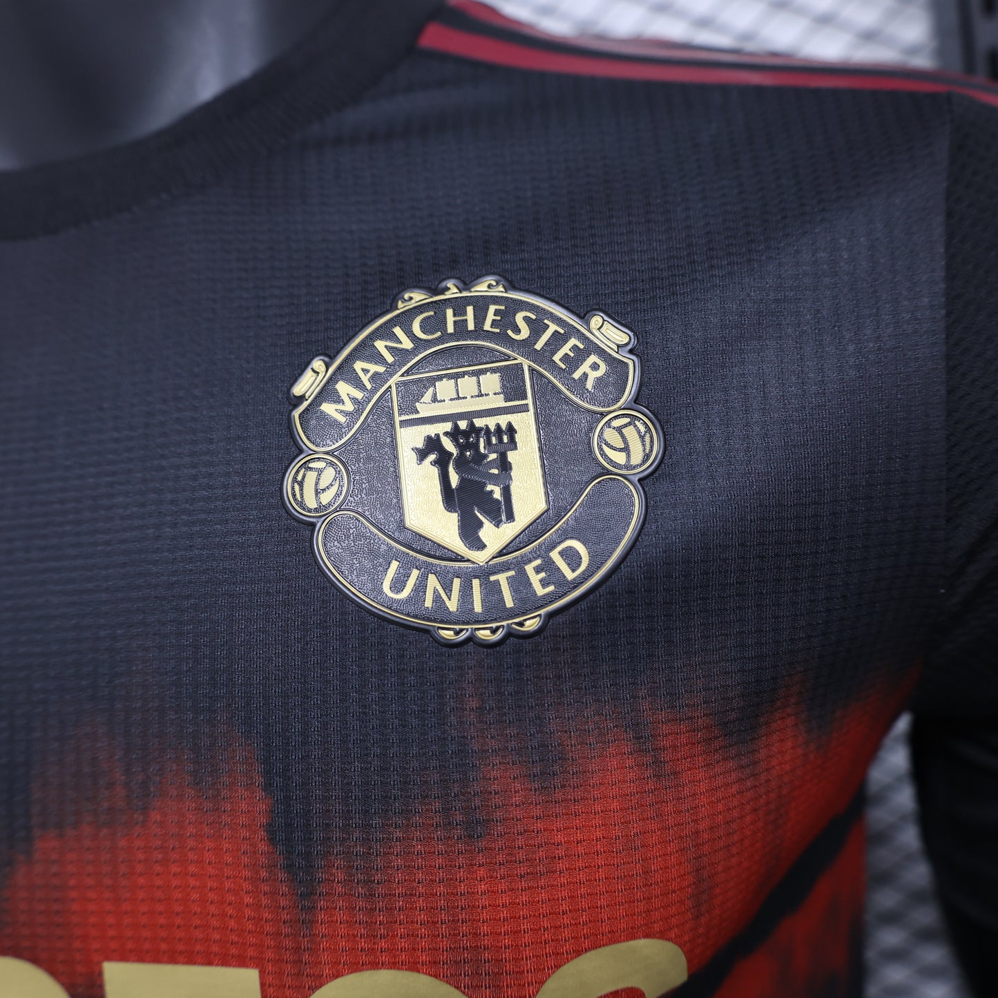 2024/25 Manchester United Special Edition CNY Black Jersey - Player Version