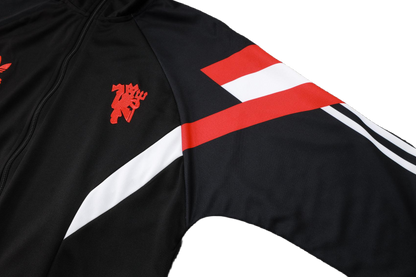 2024/25 Manchester United Originals Black Adults Tracksuit