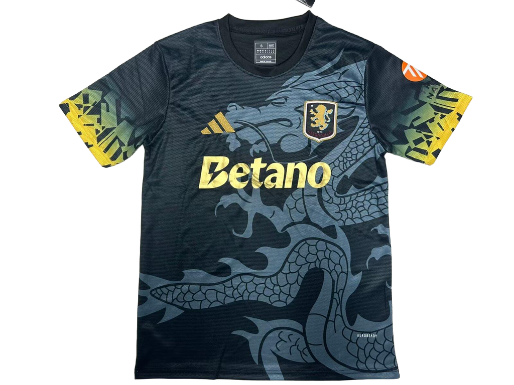 2025/26 Aston Villa Dragon Jersey - Fan Version