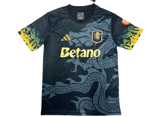 2025/26 Aston Villa Dragon Jersey - Fan Version