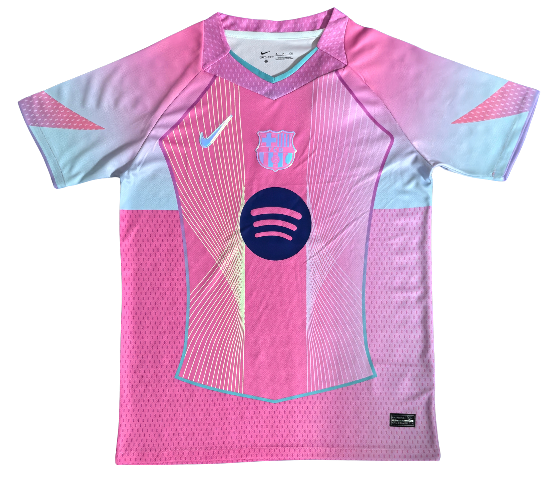 2025/26 Barcelona Limited Edition Pink & Blue Jersey [Fan]