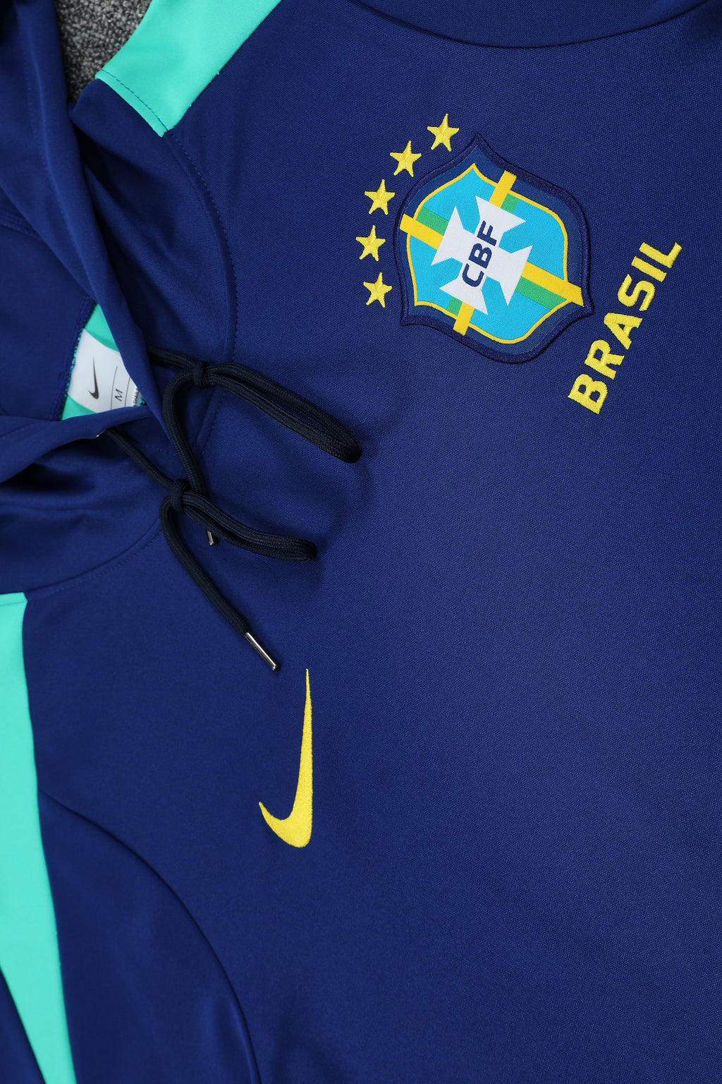 2025/26 Brazil Hooded Blue Tracksuit [Adults]