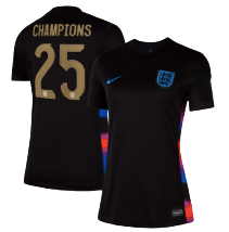 England Lionesses 2025 Champions Away Jersey - Inc Printing [Fan]