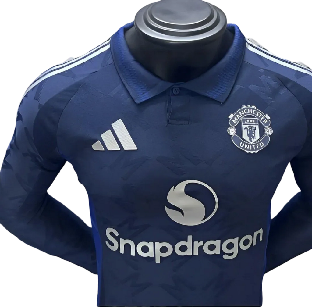 Manchester United 2024/25 Away Long Sleeve Jersey [Player]