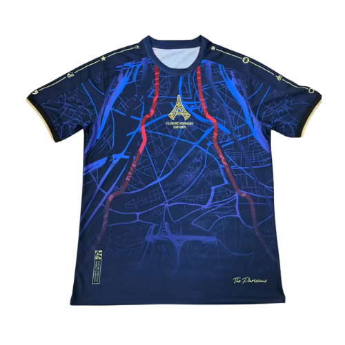 2025/26 PSG Limited Edition European Champions Jersey Map [Fan]