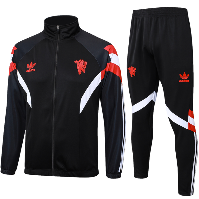 2024/25 Manchester United Originals Black Adults Tracksuit
